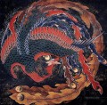 fénix katsushika hokusai ukiyoe